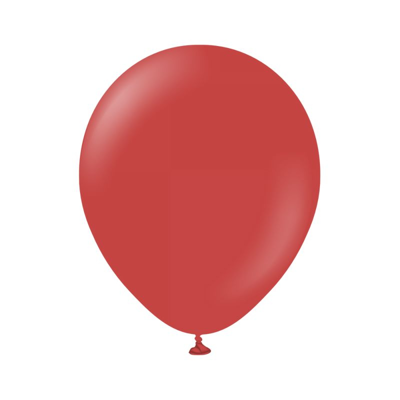 Premium Mellemstore Latexballoner Deep Red | Rødt tema Latexballoner - Temashop
