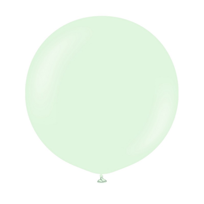 Premium Latexballoner Pale Green 60 cm - 2 stk (60 cm) | Grønt tema Latexballoner - Temashop