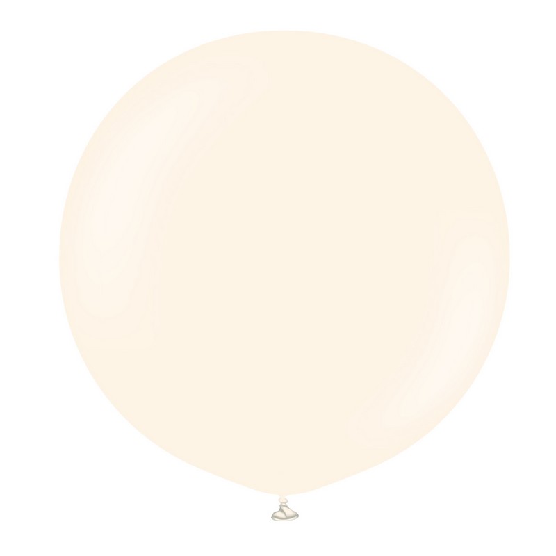 Premium Latexballoner Pale Salmon 90 cm - 2 stk (90 cm) | Fersken Tema Latexballoner - Temashop