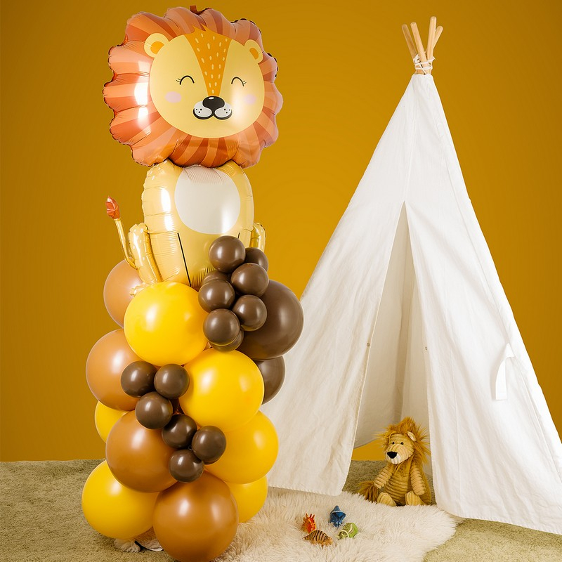 Løve Ballonfigur - 38 dele | Løve Ballonfigur - Temashop
