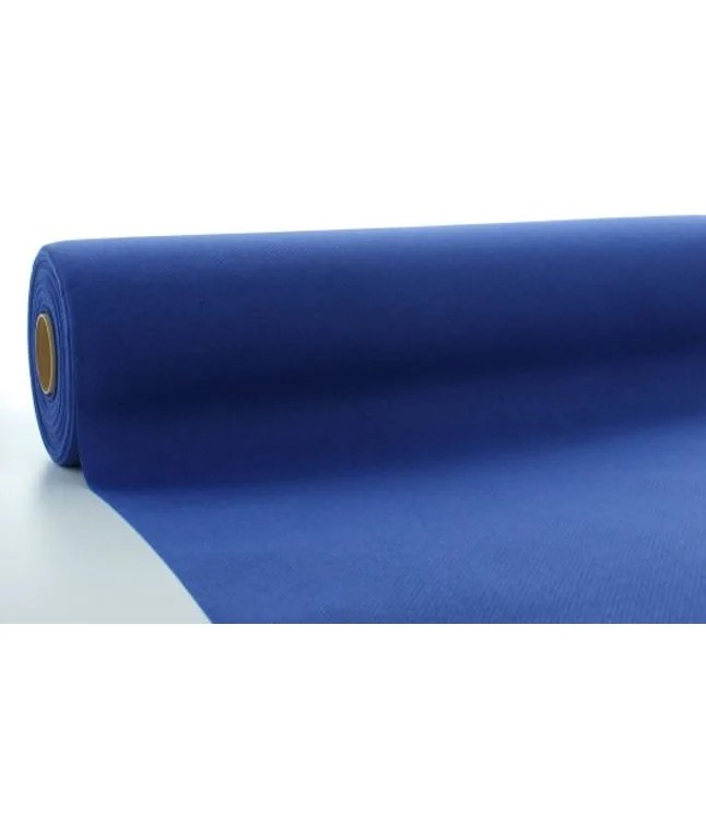 Luksus Airlaid Dug På Rulle Royalblå - 1 stk (118 cm x 25 m) | Blåt tema Duge - Temashop