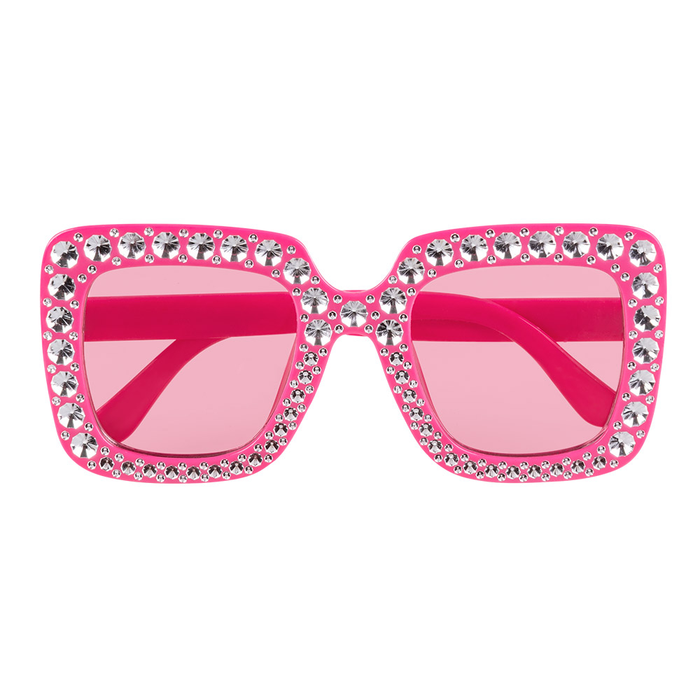 Bling Briller Lyserød | Pink tema Briller - Hovedtilbehør - Temashop