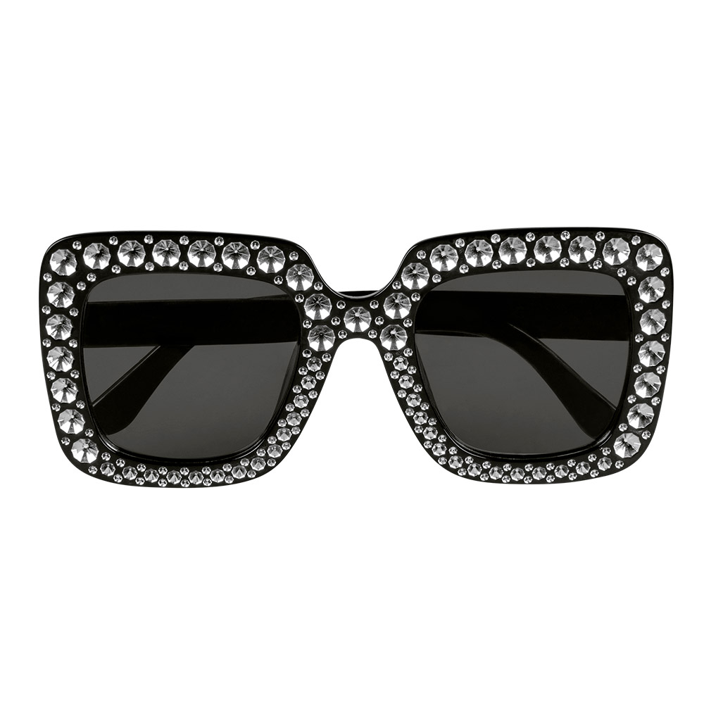 Bling Briller Sort | Briller - Hovedtilbehør - Temashop