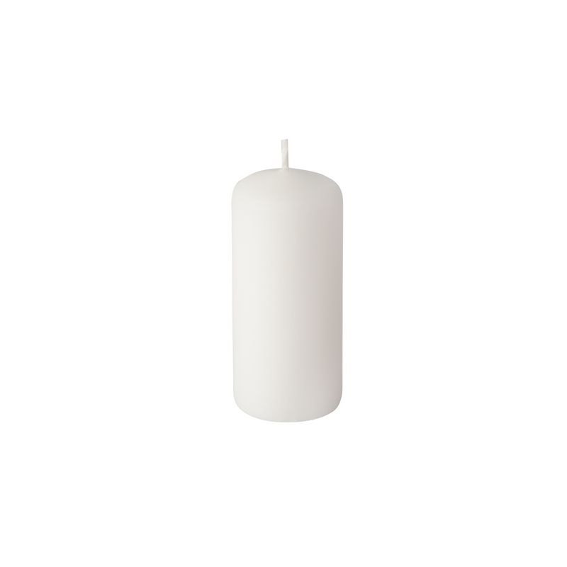 Bloklys Hvid - 10 stk (9 x 4 cm) - Temashop