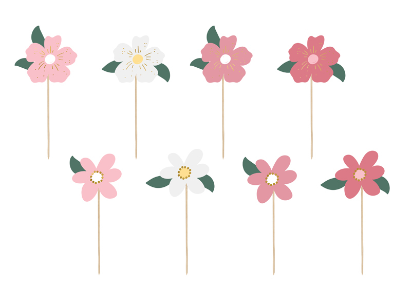Blomster Kagetopper