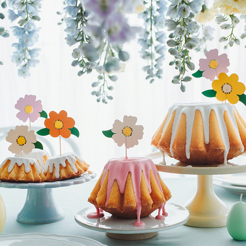 Blomster Kagetoppere