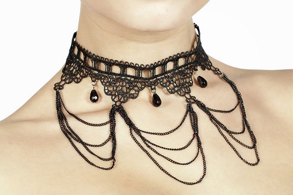 Blonde Halskæde | Gotisk Halskæder - Smykker - Temashop