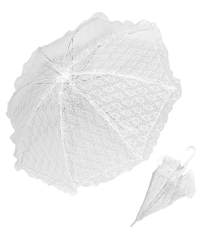 Blonde Paraply Hvid | 1800 Paraply - Kropstilbehør - Temashop