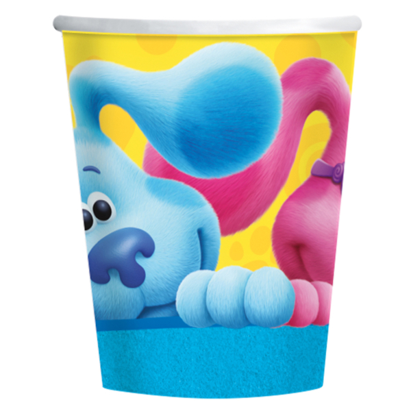 Blue's Clues Kopper - 8 stk (250 ml) | Blues Clues Krus - Temashop