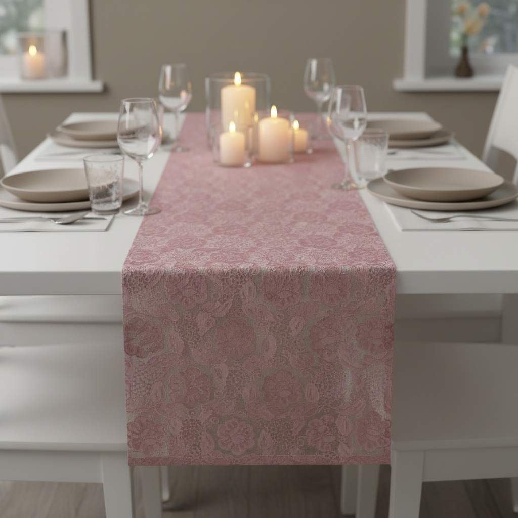 Sizo Rose Bordløber Pale Pink