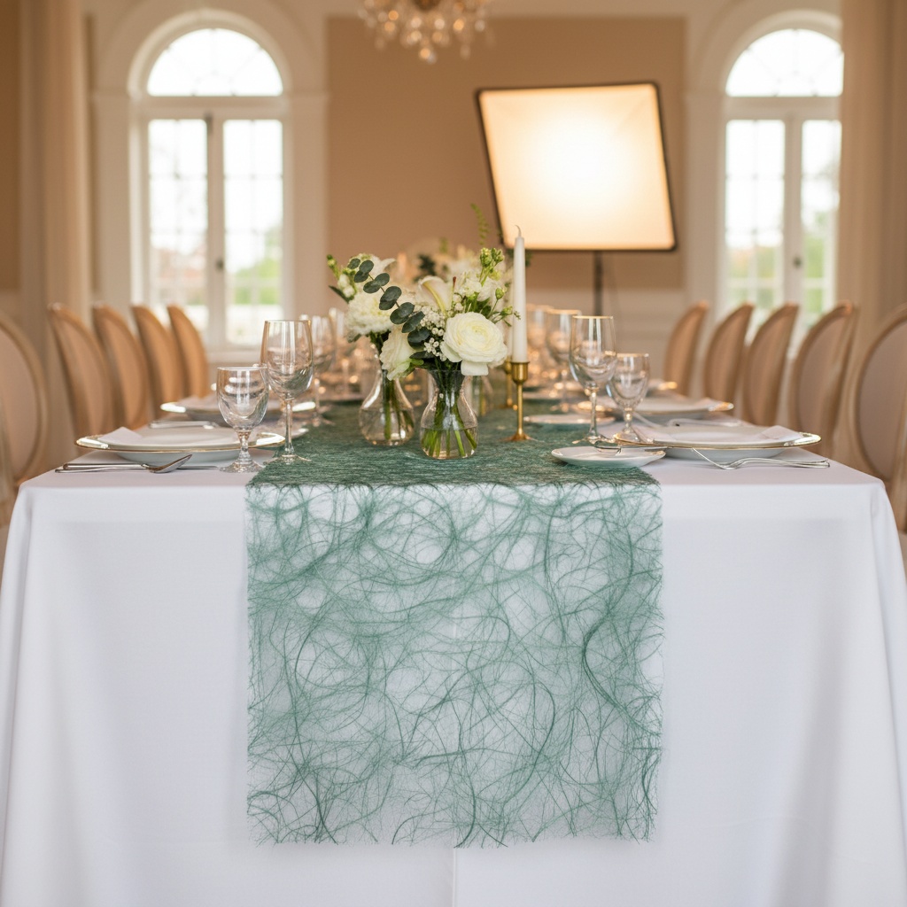 Sizoweb Bordløber Salviegrøn