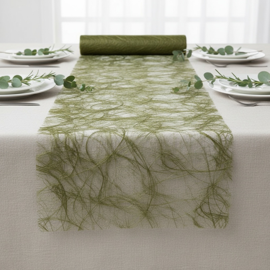 Sizoweb Bordløber Oliven