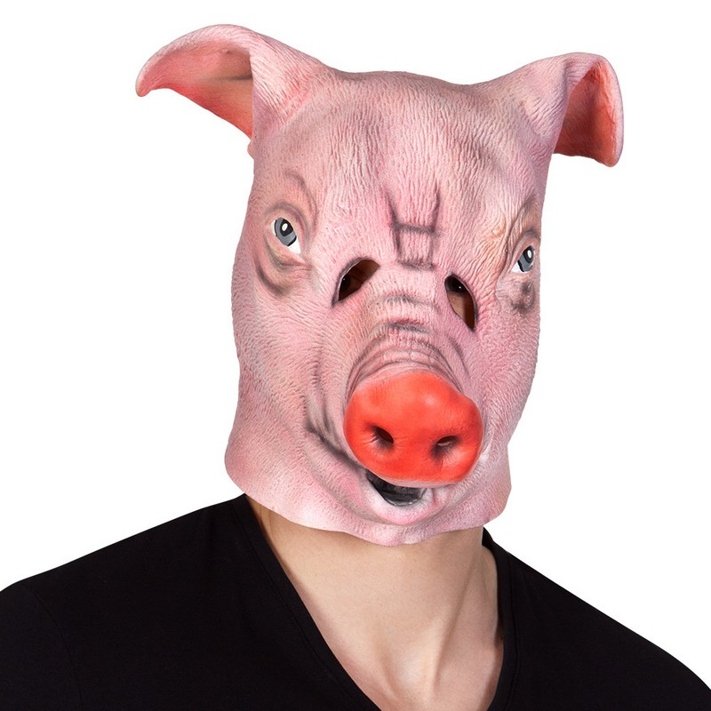 Gris Latexmaske | Gris Maske - Hovedtilbehør - Temashop