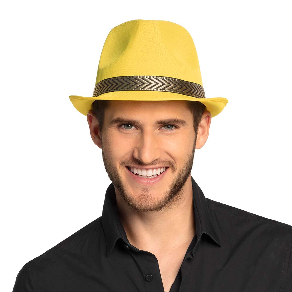 Gangster Fedora Neongul