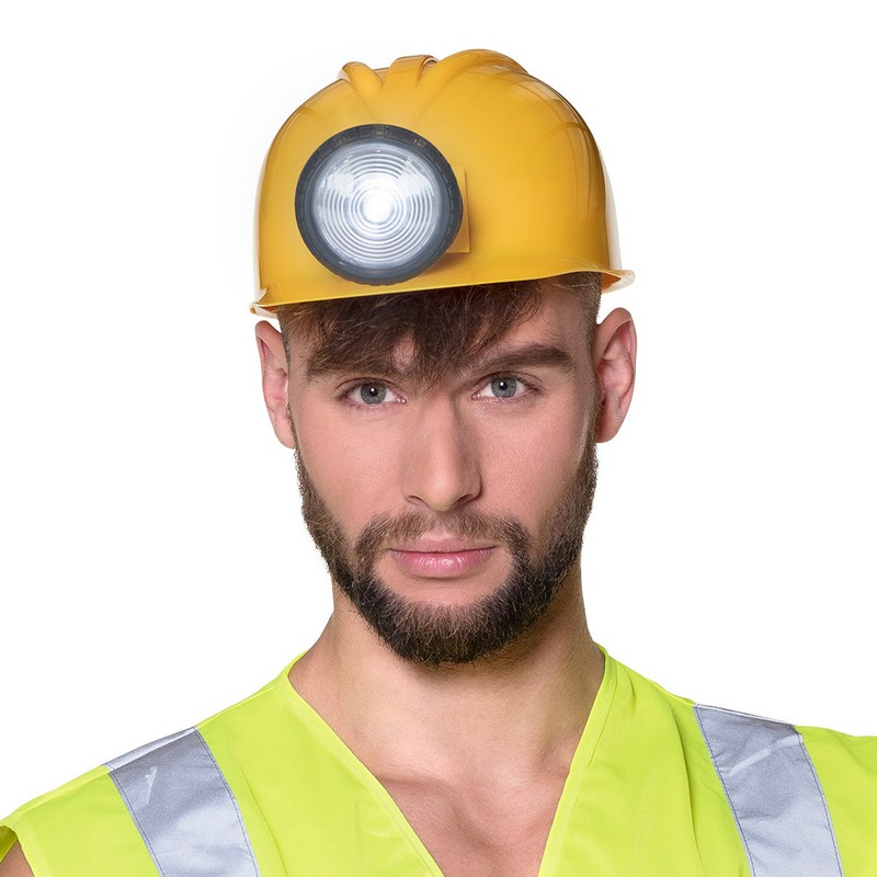 Bygningsarbejder Hjelm | Bygmester Hat / Hue / Hjelm - Hovedtilbehør - Temashop