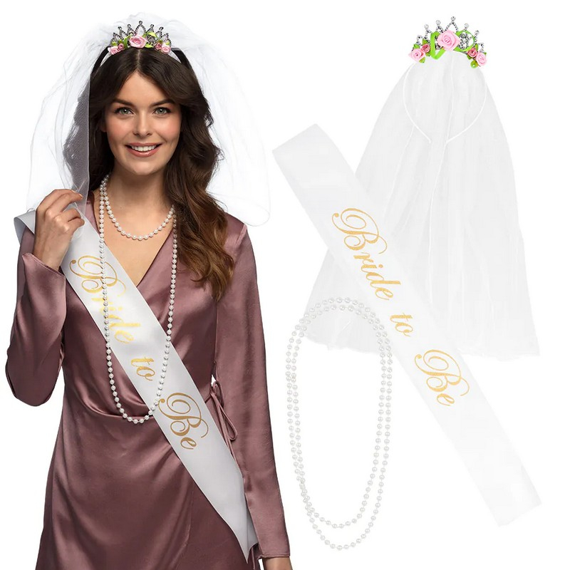 Bride To Be Sæt | Bachelorette Tilbehørskit - Kropstilbehør - Temashop