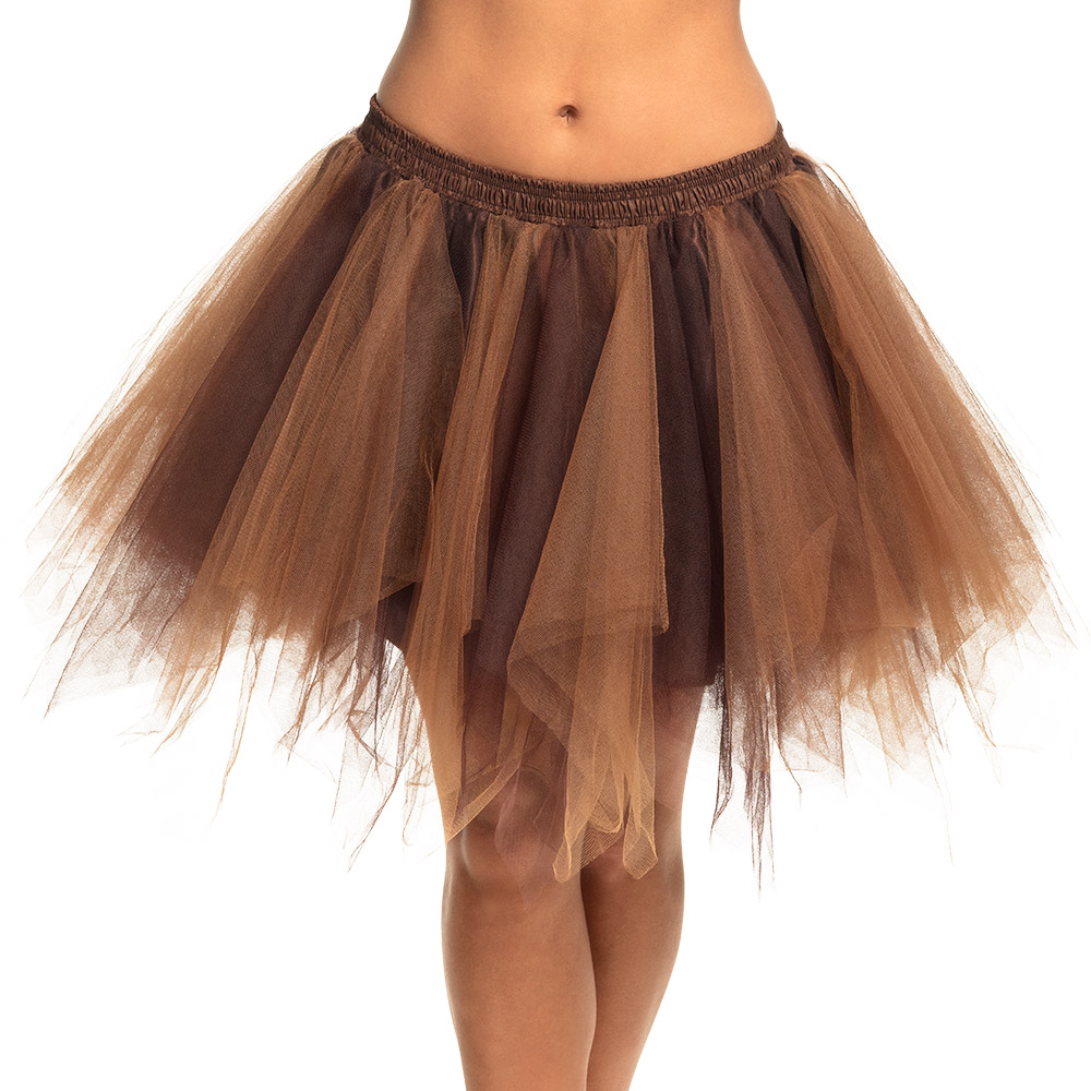 Vild Petticoat Nederdel Brun | Brun Tema Bukser / Skørt / Shorts - Beklædning - Temashop
