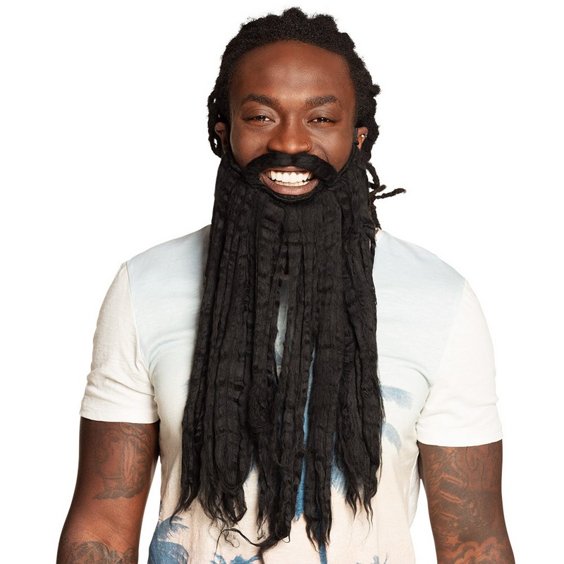 Rasta Skæg | Jamaica Skæg - Hovedtilbehør - Temashop