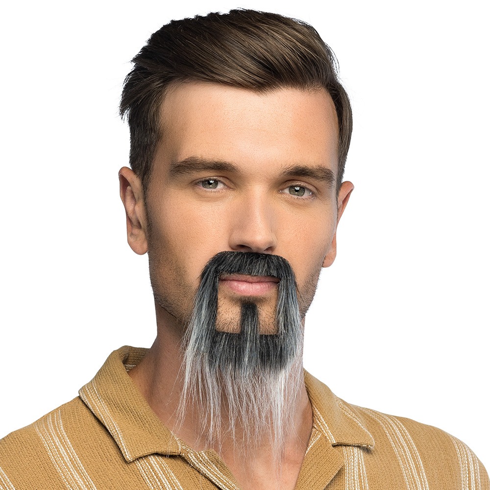 Ninja Skæg Grå | Ninja Skæg - Hovedtilbehør - Temashop
