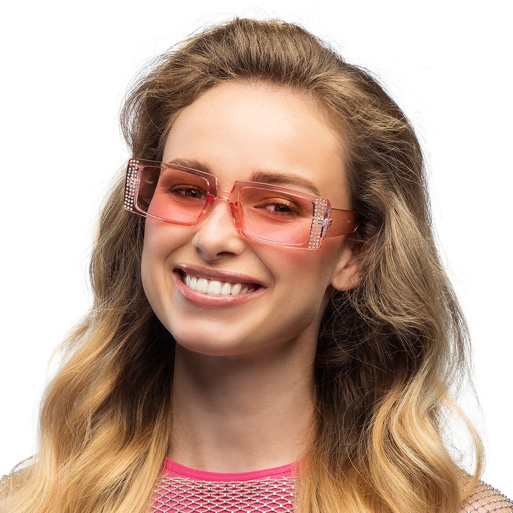 Escape Partybriller Pink | Pink tema Briller - Hovedtilbehør - Temashop