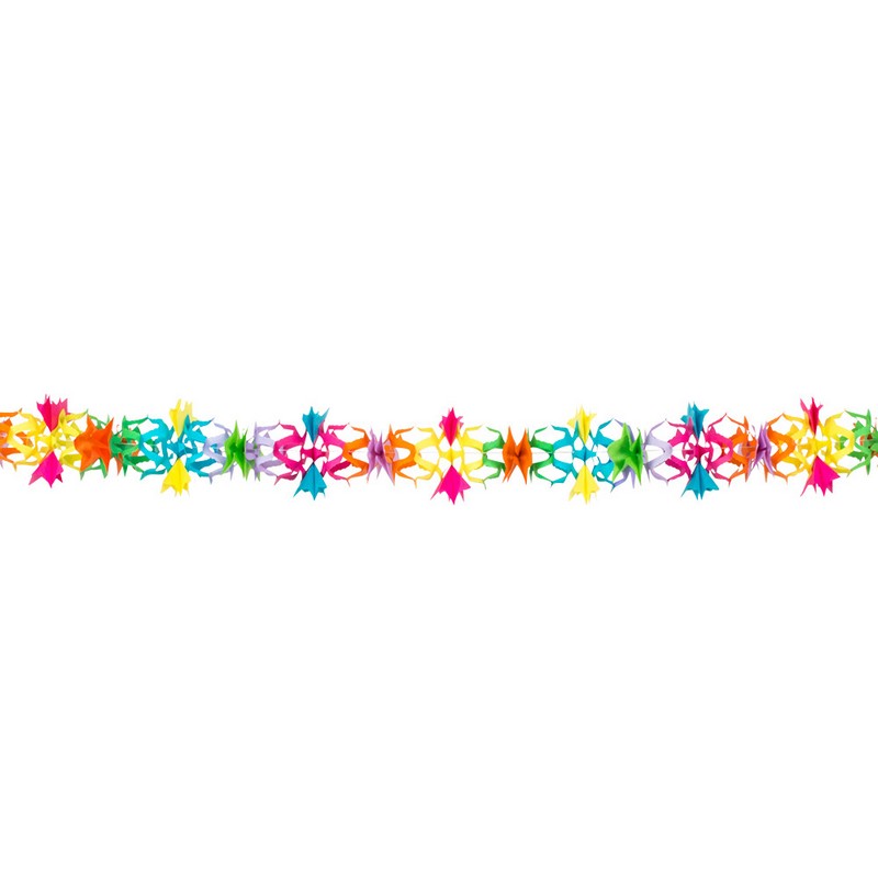 Karneval Blomster Guirlande Multi