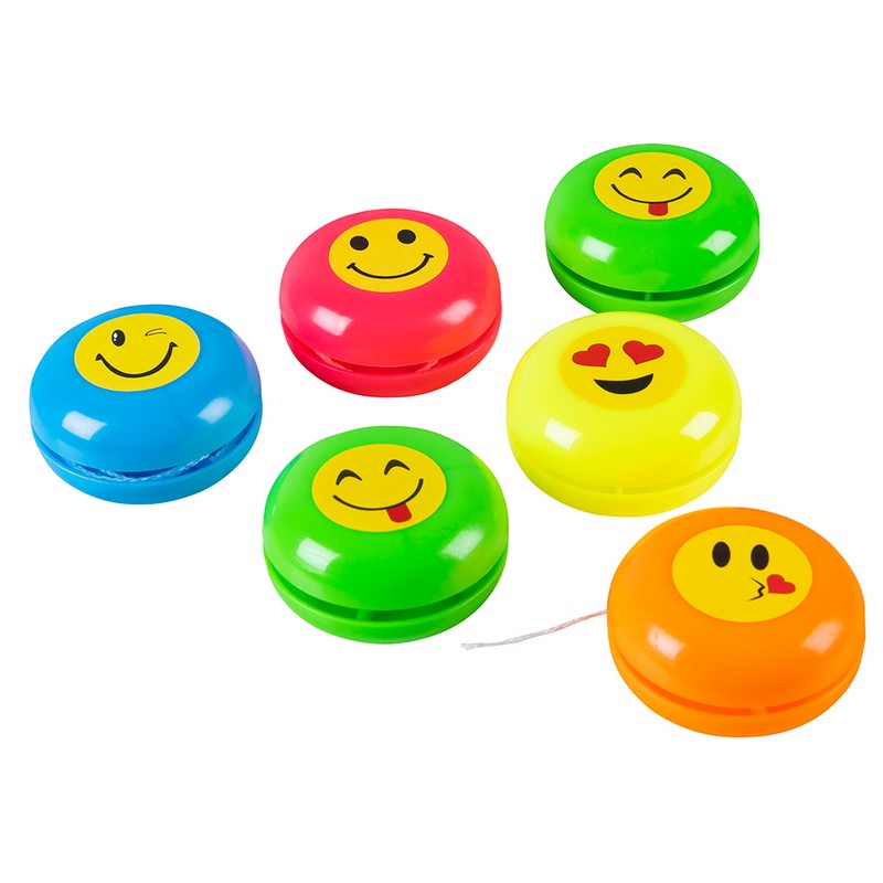 Smiley Yo-yo'er (3,5 cm) | Sjovt diverse Legetøj - Temashop