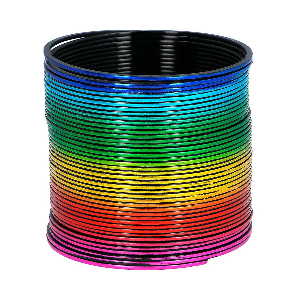 Slinky Legetøjsfjeder Regnbue (6.5 x 6.5 x 6.5 cm) | Regnbue Legetøj - Temashop