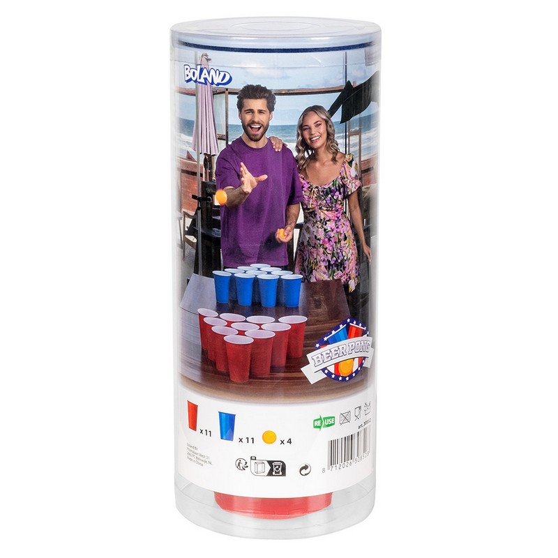 Beer Pong Krus & Bolde Sæt | Drinks Drukspil - Temashop