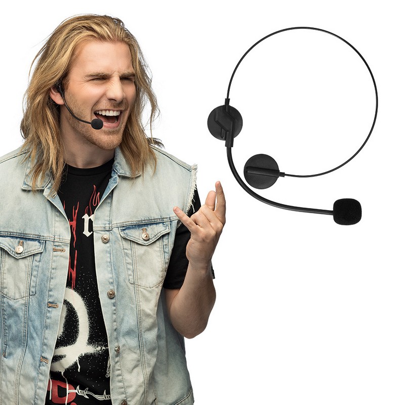 Popstjerne Headset | Musik Hat / Hue / Hjelm - Hovedtilbehør - Temashop