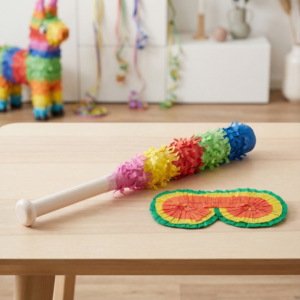 Piñata Sæt - 2 dele (43 cm) | Fiesta Pinata - Temashop