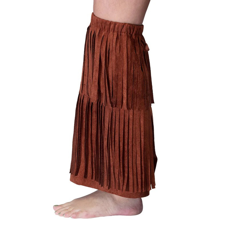 Hippie Frynsede Benvarmere | 60'erne Hippie Svedbånd / Benvarmere - Beklædning - Temashop