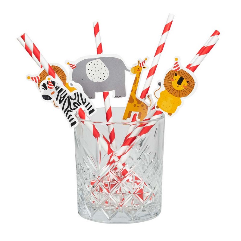 Safari Party Sugerør