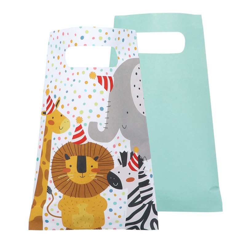 Safari Party Poser - 10 stk (23 x 15 cm) | Safari Poser / Goodiebags - Temashop
