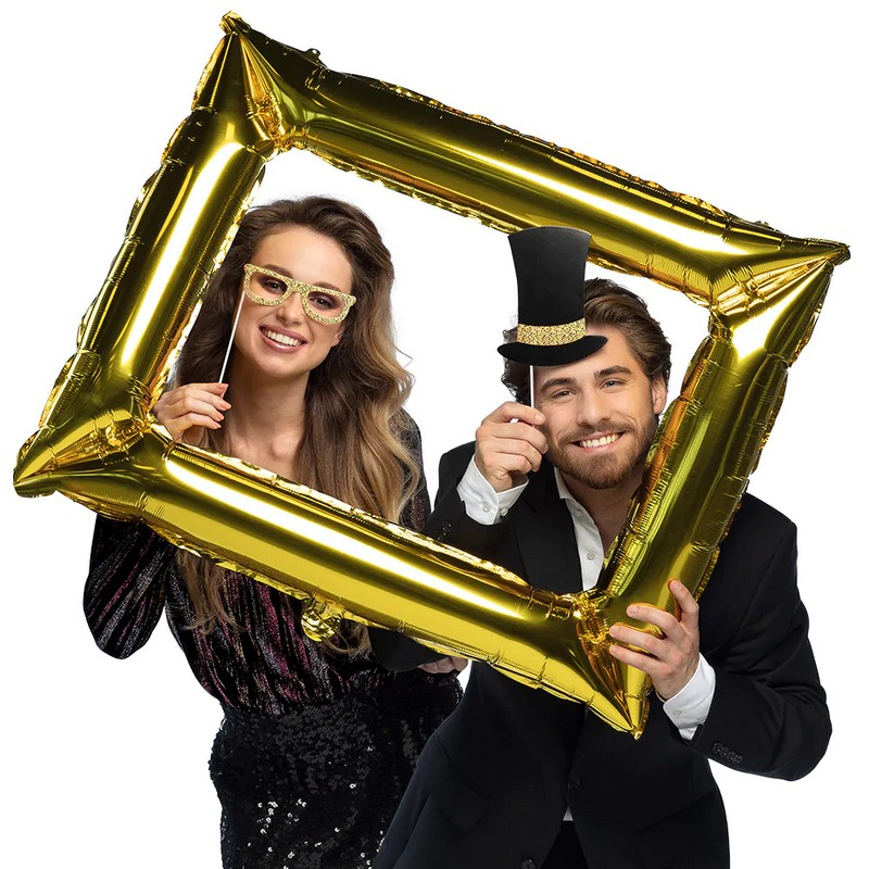 Nytår Selfie Props - 13 stk | Nytår Photobooth - Temashop