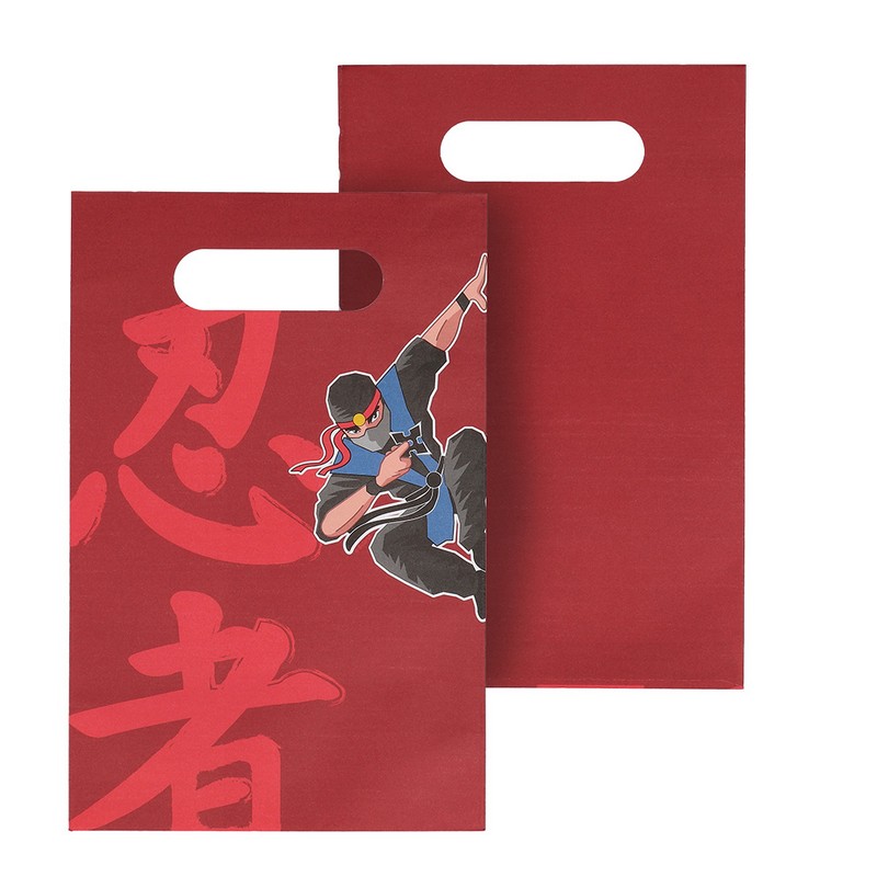 Ninja Party Poser - 10 stk (23 x 15 cm) | Ninja Poser / Goodiebags - Temashop