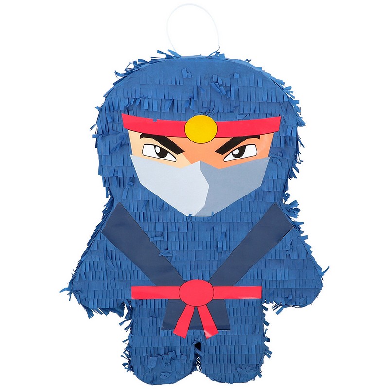Ninja Party Piñata - 1 stk (33 x 10 x 44 cm) | Ninja Pinata - Temashop