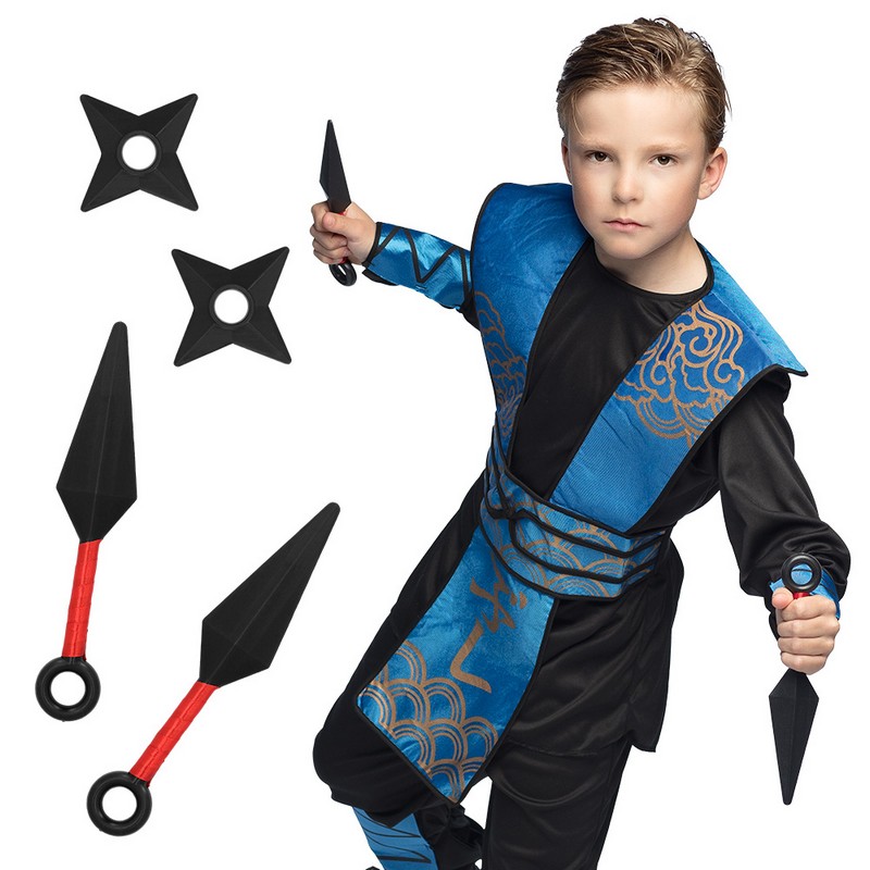 Ninja Våbensæt 4 Dele | Ninja Våben - Kropstilbehør - Temashop