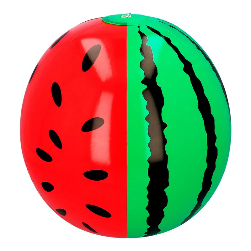 Vandmelon Oppustelig Badebold - 1 stk | Frugt Oppusteligt deko - Temashop