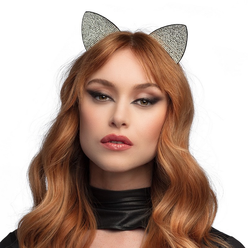 Glimmer Kat Hårbøjle | Kat Hårbøjle / Pandebånd / Hårbånd - Hovedtilbehør - Temashop