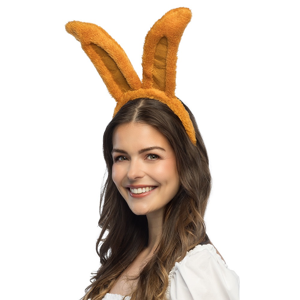 Bunny Hårbøjle Orange | Bunny Tiara - Smykker - Temashop