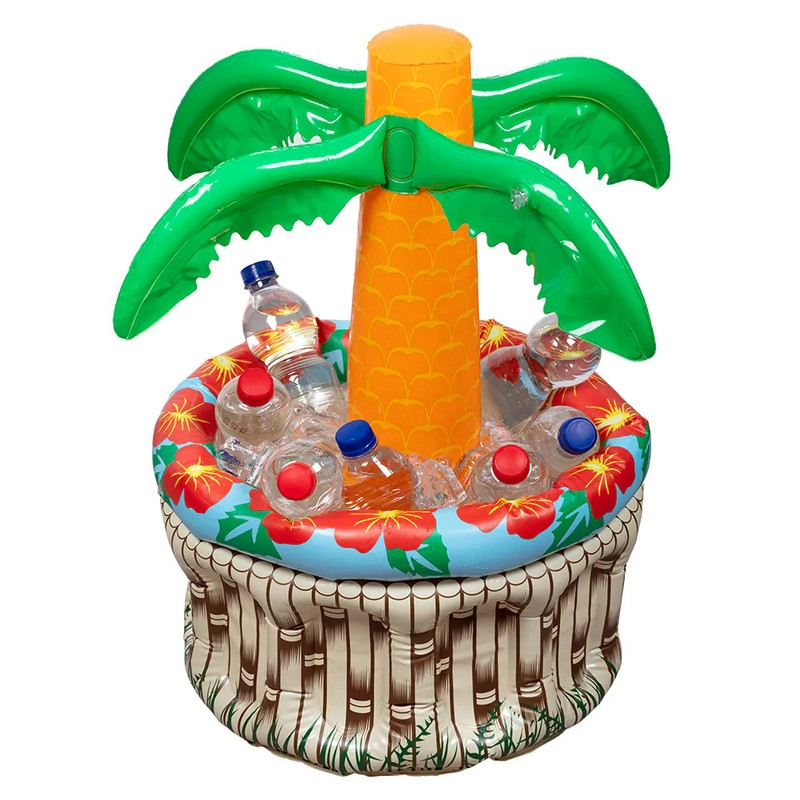 Oppustelig Hawaii Palme Køler - 1 stk (62 cm) | Hawaii Køler - Temashop