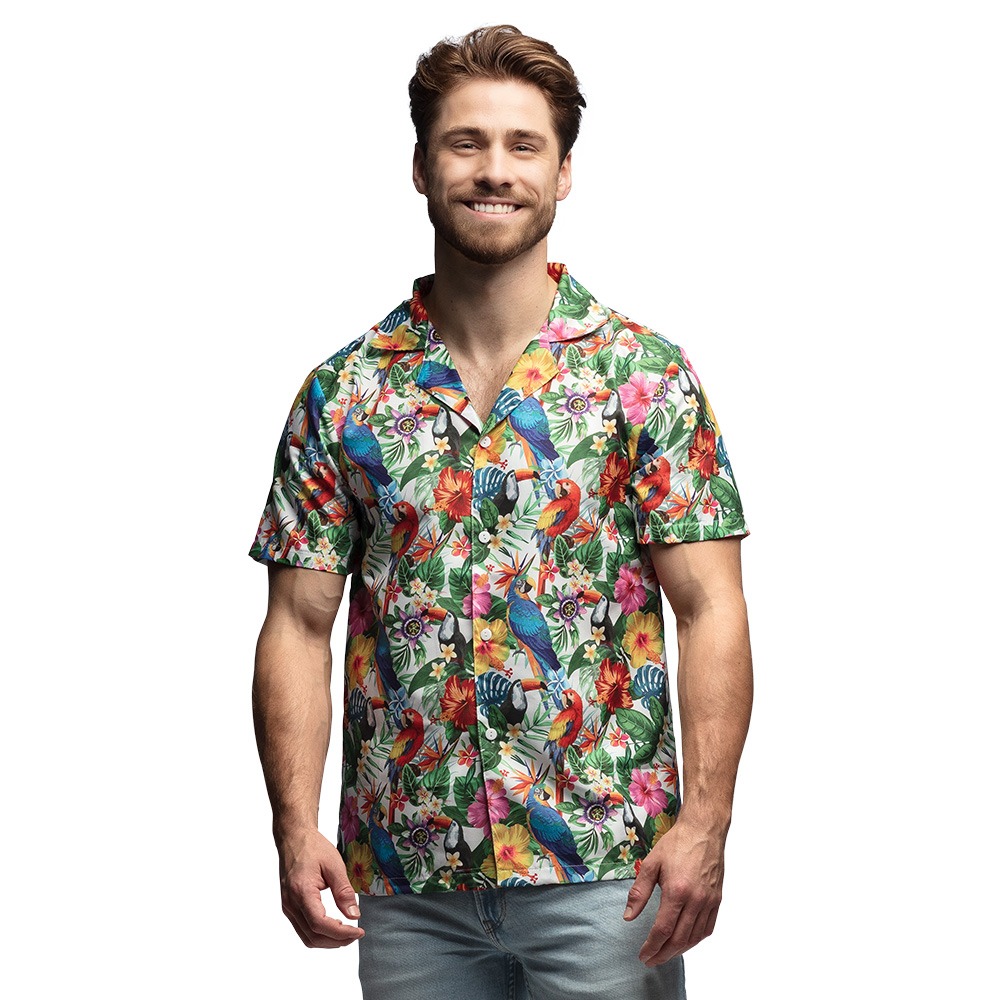 Tropisk Hawaii Skjorte | Hawaii Overdel - Beklædning - Temashop