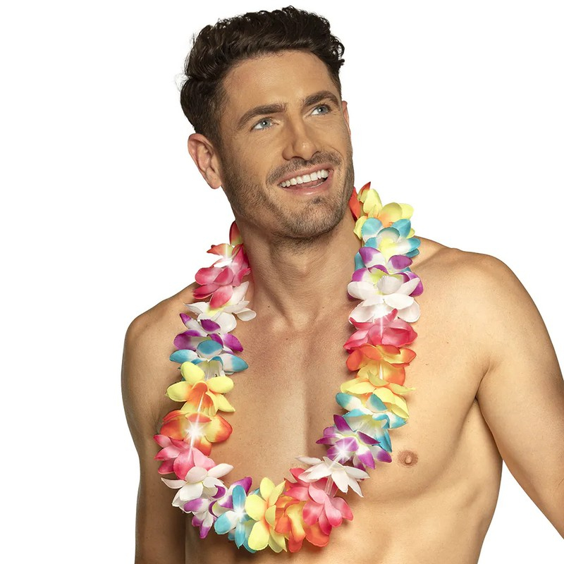 LED Hawaiikrans | Hawaii Halskæder - Smykker - Temashop