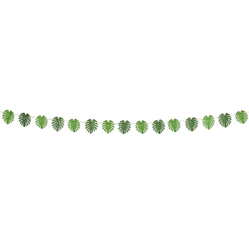 Palmeblad Guirlande - 1 stk (4 m) | Hawaii Guirlander - Temashop