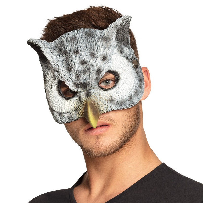 Ugle Halvmaske | Ugle Maske - Hovedtilbehør - Temashop
