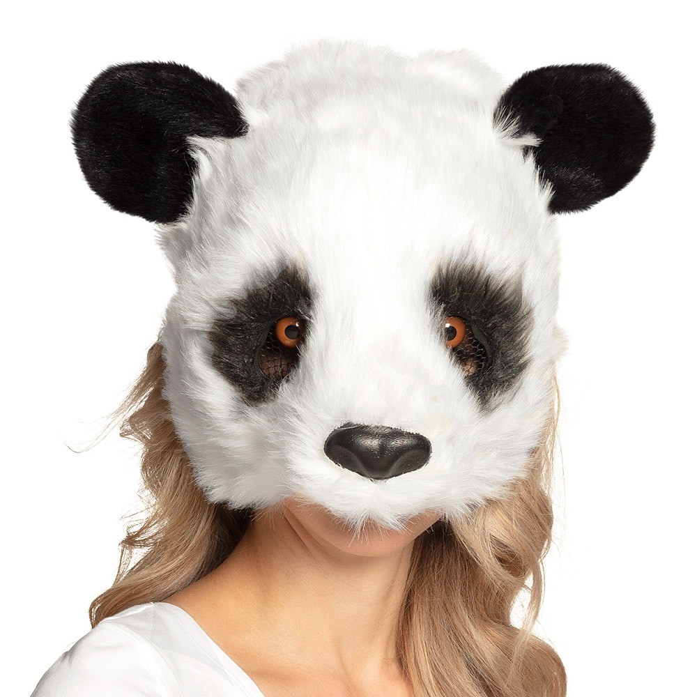 Panda Maske | Panda Maske - Hovedtilbehør - Temashop