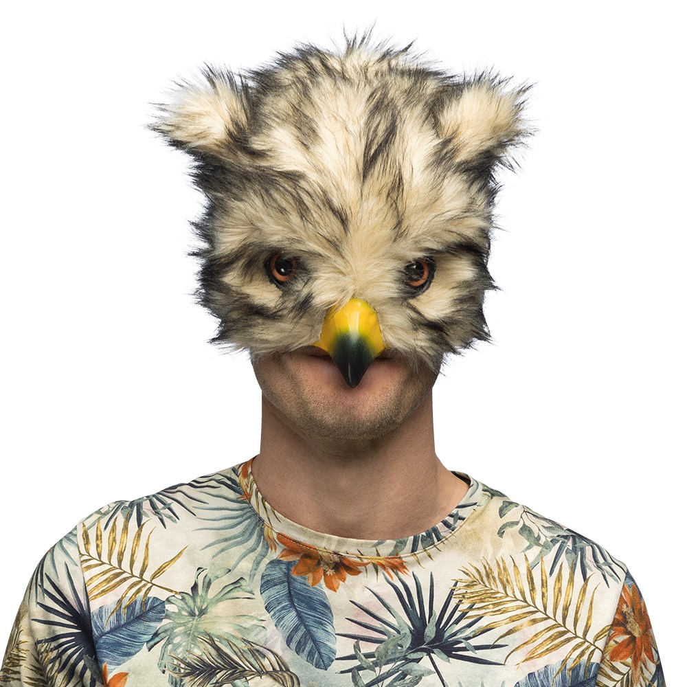 Ugle Halvmaske | Ugle Maske - Hovedtilbehør - Temashop
