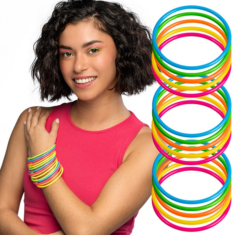 Rave Armbånd | UV / Neon Armbånd - Beklædning - Temashop