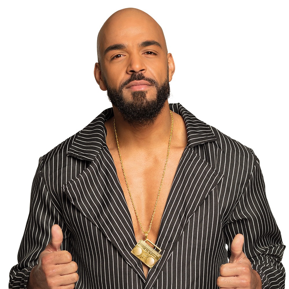 Ghettoblaster Halskæde Guld