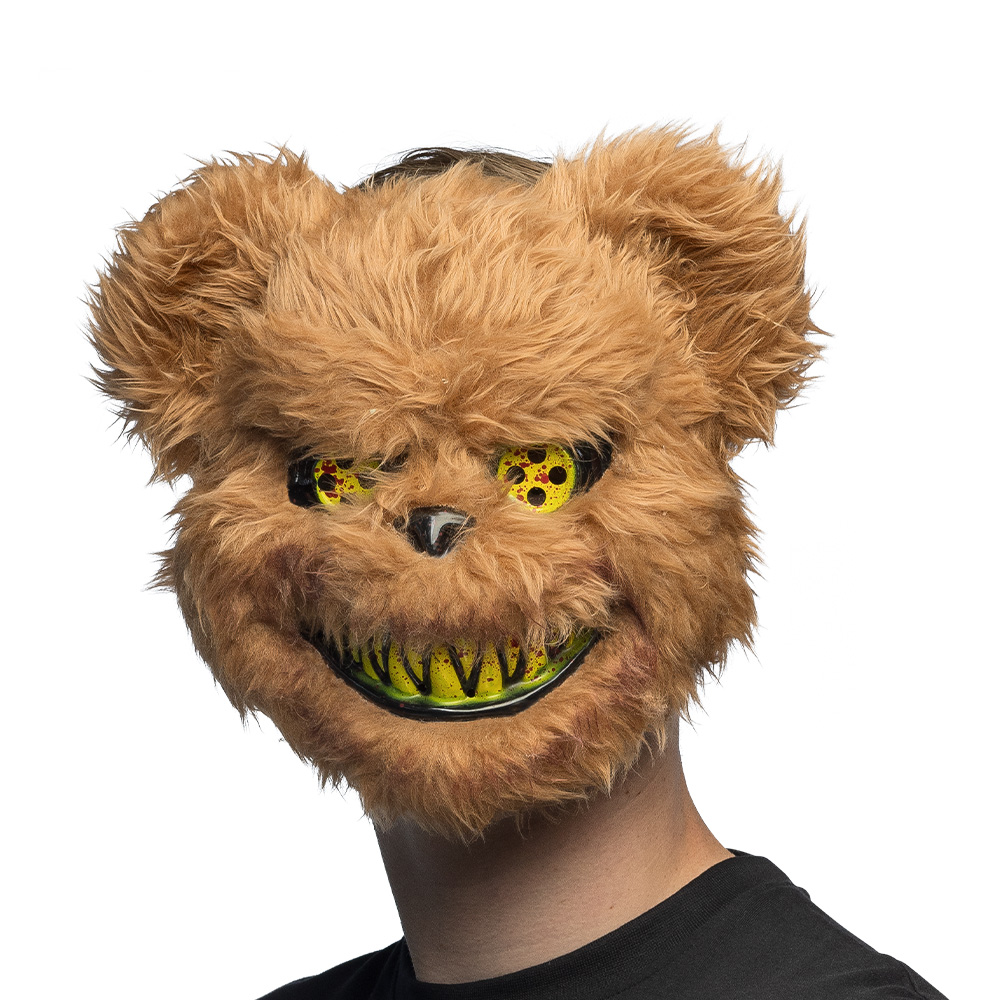 Blodig Plysbamse Maske